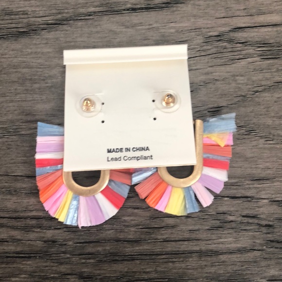 Cara tassel multicolored woman’s earrings - Picture 7 of 8